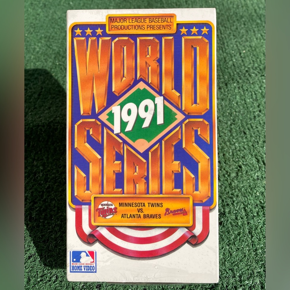 NEW Minnesota Twins MLB 1991 World Series Champions VHS Tape Sealed